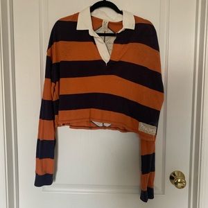 Free People rugby shirt